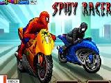 Play Spiderman pilote de moto now