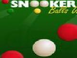 Jugar Snooker balls up