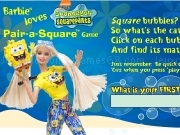 Barbie loves Spongebob - Pair a square