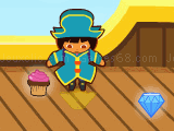 Play Dora pirate boat treasure hunt now