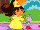 Play Dora's fairytale fiesta now
