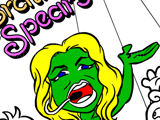 Play Britney spears coloring now