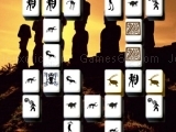 Jugar Moai Mahjong