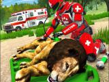 Play Real doctor robot animal rescue now