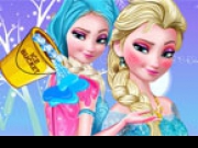 Play Frozen Elsa Ice Bucket Makeover now