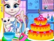 Play Angela cooking cake now