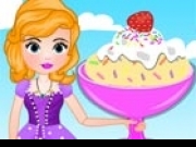 Play Sofia Cooking Cake Batter Ice Cream now