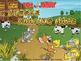 Tom et jerry cheese chasing maze