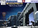 Jugar Teen titans: cyborg snowfight