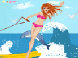 Play Water ski girl now