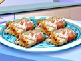 Play Saras cooking class lasagna roll now