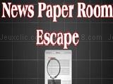 News paper room escape