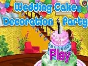 Play Wedding cake decoration party now