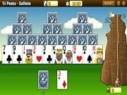 Play Tri-peaks solitaire now
