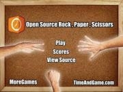 Play Open source rock paper scissors now