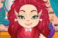 Play Fluffy monsterette makeover now