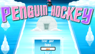 Play Penguin air hockey now