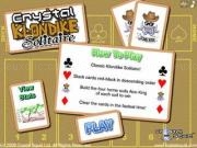 Play Crystal klondike solitaire now
