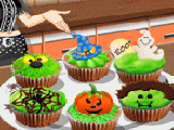 Play Sara's cooking class - halloween cupcakes now