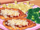 Play Sara's cooking class - chicken parmesan now