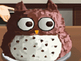 Play Owl cake - sar's cooking class now