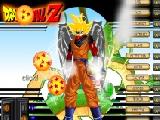 Play Dragon ball z goku dressup now