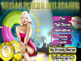 Play Vegas poker solitaire now