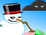 Play Flying snowman now