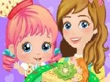 Play Mom and me cooking pie now