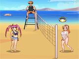 Play Hot beach volleyball now