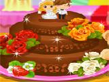 Play Wedding chocolate cake now