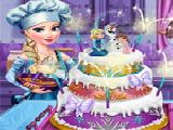 Play Elsas wedding cake now