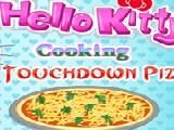 Play Hello kitty cooking touchdown pizza now