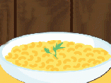 Play Mia cooking mac and cheese now