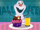 Play Frozen halloween olaf cooking now