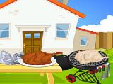 Play Thanksgiving turkey cooking now