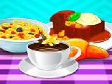 Play Cooking milk cereals and pudding now