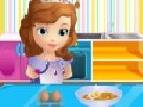 Play Sofia the first cooking pumpkin tart now