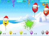 Play Christmas balloons now