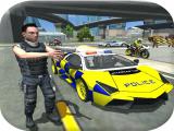 Jugar Police cop car simulator city missions