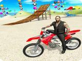 Play Motorbike beach fighter 3d now