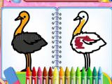 Play Coloring birds game now