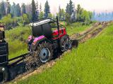 Play Real chain tractor towing train simulator now