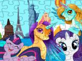 Play Unicorns travel the world puzzle now