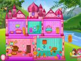 Play Princess baby doll house cleanup game now