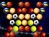 Jugar Bubble shooter golden football