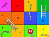 Jugar Snake and ladder board