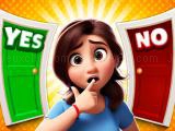 Play Yes or no challenge run now