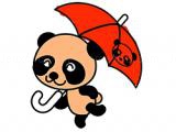 Jugar Cute panda coloring now