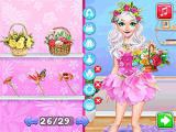 Play Princess flower fashion look now